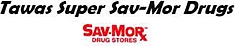 Tawas Super Sav-Mor Drugs logo